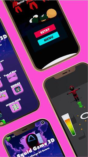 Squid ۳D Game: All Squid Games - عکس برنامه موبایلی اندروید