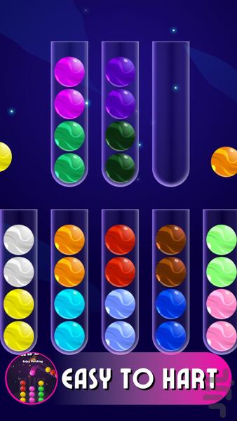 Ball Sort - Color 2023 - Gameplay image of android game