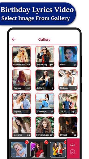 My Photo Birthday Lyrical Vide - عکس برنامه موبایلی اندروید