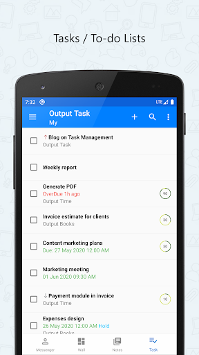 Output Messenger - عکس برنامه موبایلی اندروید