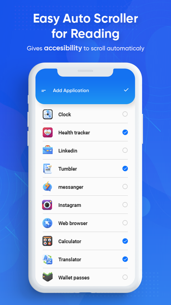 Easy Auto Scroller for Reading - عکس برنامه موبایلی اندروید