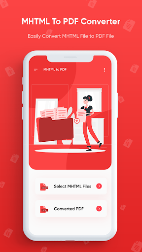 MHTML To PDF Converter - عکس برنامه موبایلی اندروید