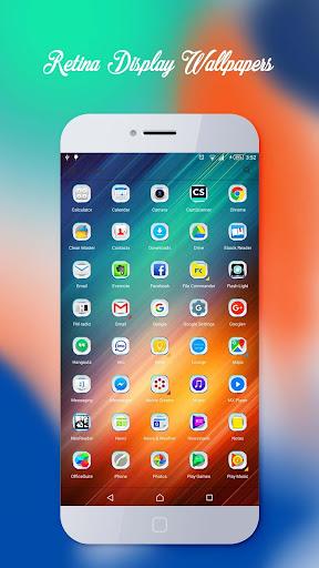 Theme for iPhone X - عکس برنامه موبایلی اندروید