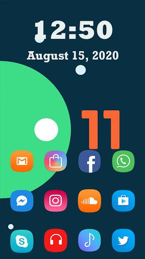 Android 11 Launcher - عکس برنامه موبایلی اندروید