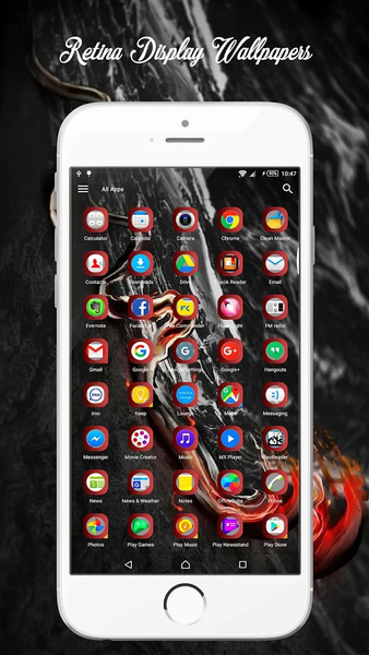 Theme for OnePlus 5 - Image screenshot of android app