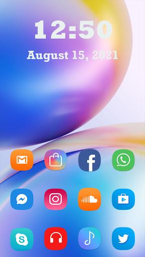 OnePlus 9 Pro Launcher - عکس برنامه موبایلی اندروید