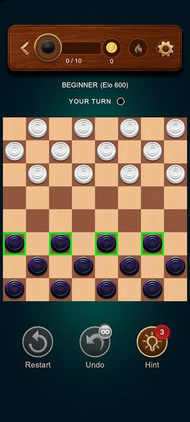 Checkers: Classic Board Game - عکس بازی موبایلی اندروید