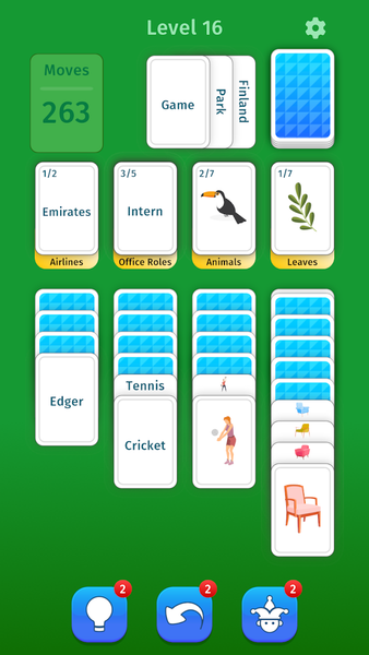 Solitaire Word Match - عکس بازی موبایلی اندروید