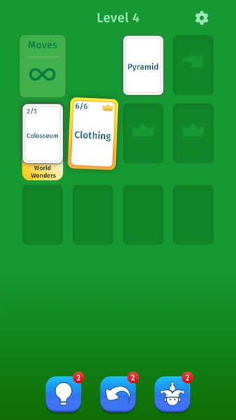 Solitaire Word Match - عکس بازی موبایلی اندروید