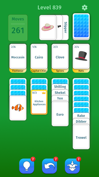 Solitaire Word Match - عکس بازی موبایلی اندروید