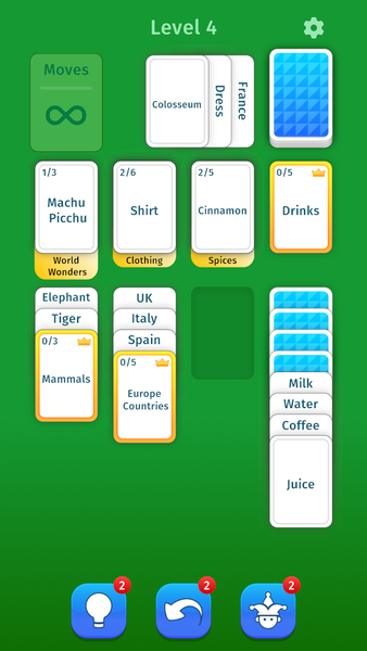 Solitaire Word Match - عکس بازی موبایلی اندروید