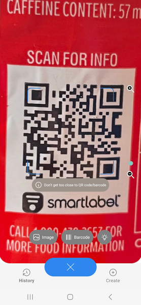 QR Code : Scan all Codes - Image screenshot of android app