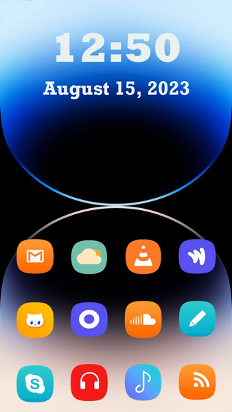 iphone 14 Pro Launcher - Image screenshot of android app