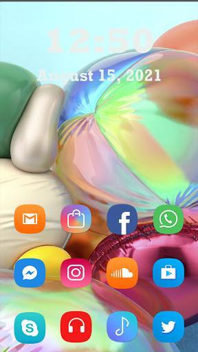 Samsung A72 Launcher - Image screenshot of android app