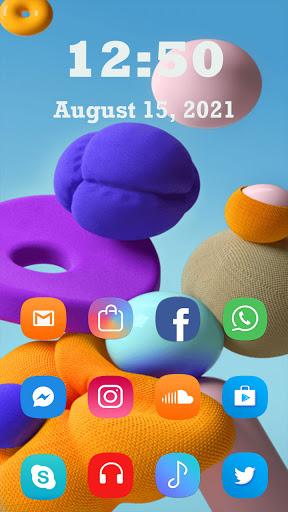 Samsung A22 Launcher - Image screenshot of android app