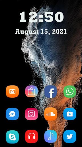 Samsung S22 Ultra Launcher - عکس برنامه موبایلی اندروید