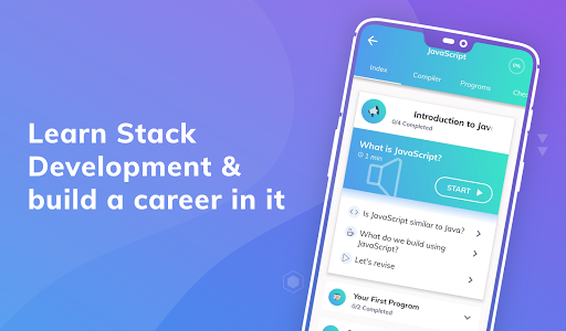 Learn Full Stack Development - عکس برنامه موبایلی اندروید