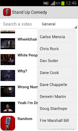 Stand Up Comedy - Image screenshot of android app