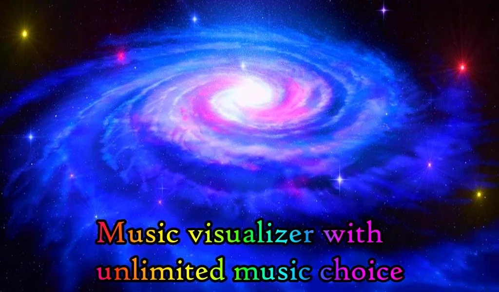 Galaxy Journey - Music Visualizer & Live Wallpaper - عکس برنامه موبایلی اندروید