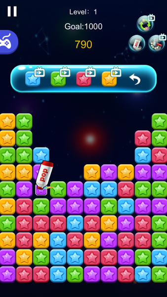 Popping Diamond - Gameplay image of android game