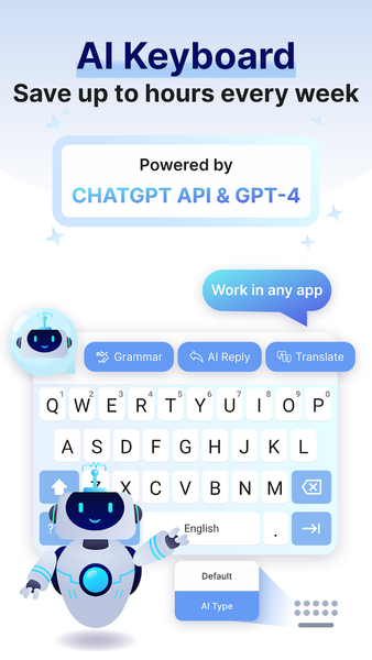 AI Keyboard: Grammar Check - Image screenshot of android app