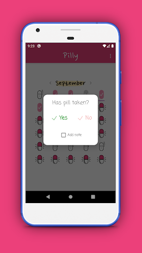 My Birth Control Pill Reminder - Image screenshot of android app