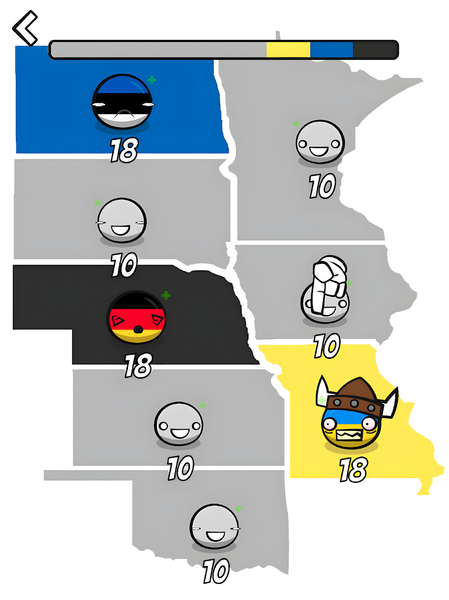 Country Balls Io: Battle Arena - عکس برنامه موبایلی اندروید