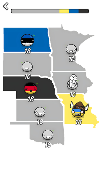 Country Balls Io: Battle Arena - عکس برنامه موبایلی اندروید