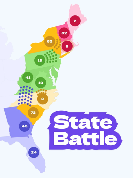 State Battle Conquer Territory - Gameplay image of android game