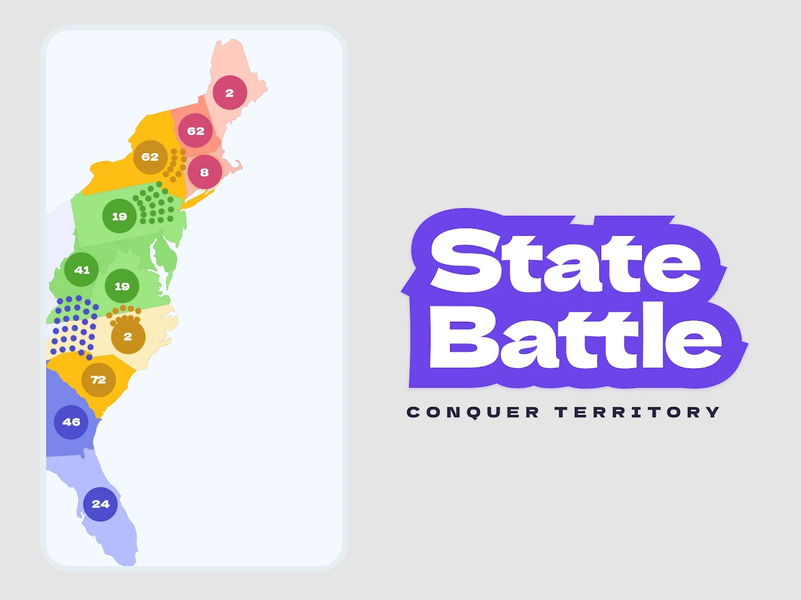 State Battle Conquer Territory - Gameplay image of android game