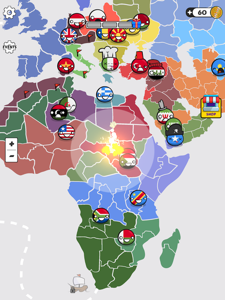 Country Balls: World War - عکس بازی موبایلی اندروید