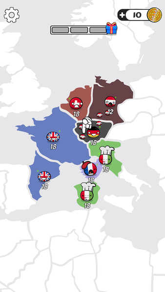 Country Balls: World War - عکس بازی موبایلی اندروید