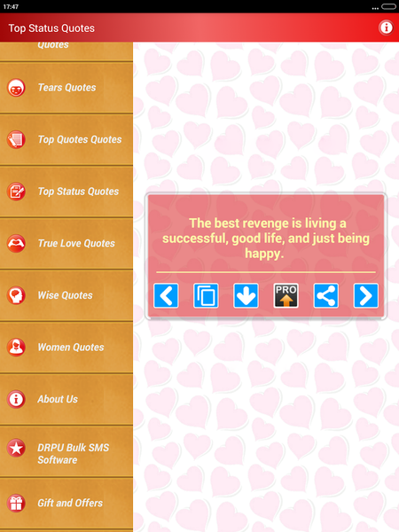 All Status Messages & Quotes - Image screenshot of android app