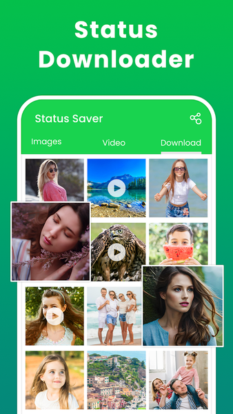 Status Saver Status Downloader - عکس برنامه موبایلی اندروید