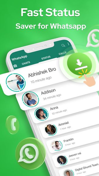 Status Saver for Whatsapp - عکس برنامه موبایلی اندروید