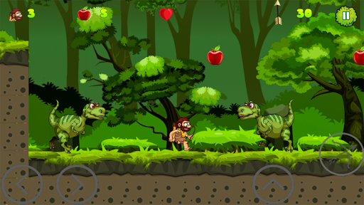 Caveman Adventure - Gameplay image of android game