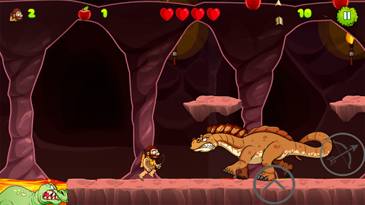 Caveman Adventure - Gameplay image of android game
