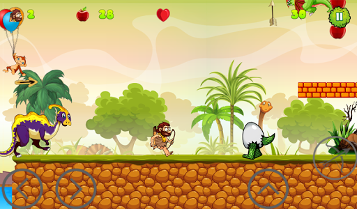 Caveman Adventure - Gameplay image of android game