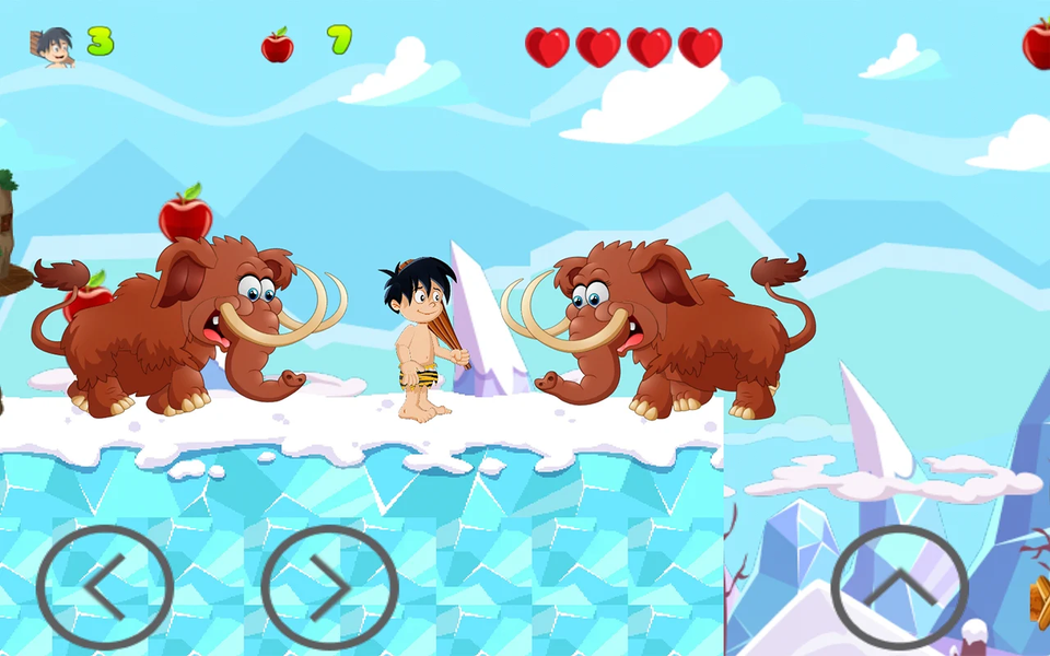 Jungle Hero Adventure - Gameplay image of android game