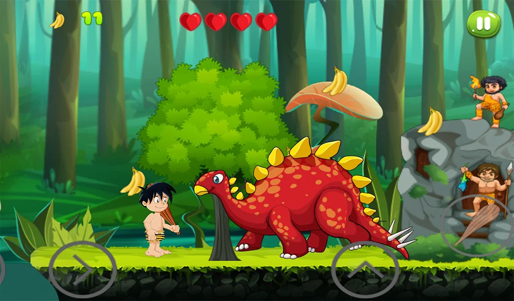 Jungle Hero Adventure - Gameplay image of android game