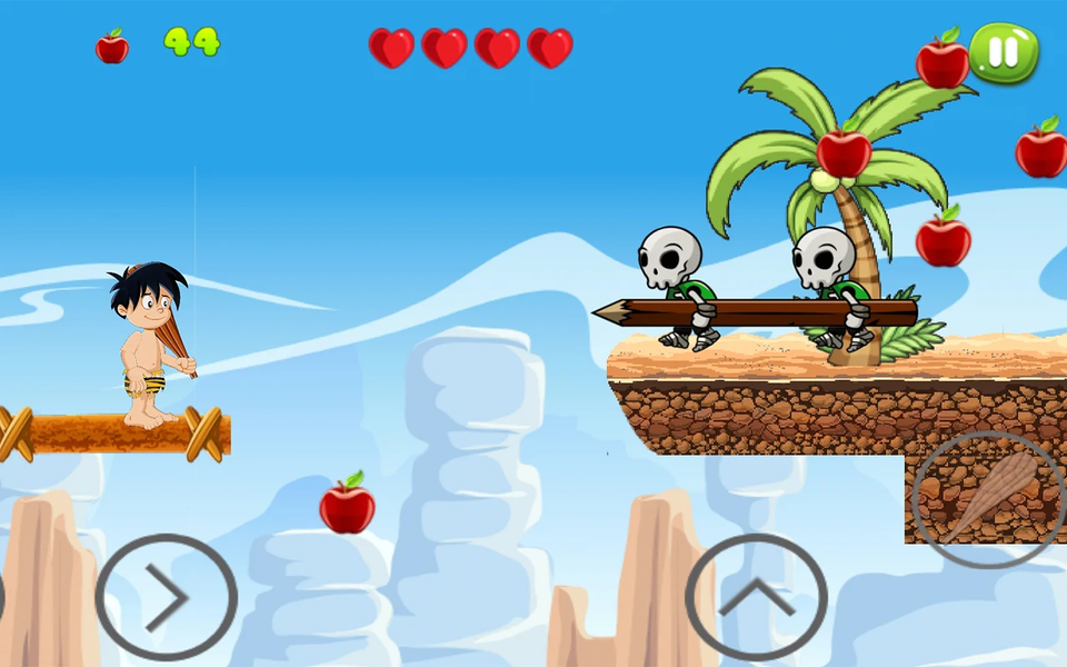 Jungle Hero Adventure - Gameplay image of android game