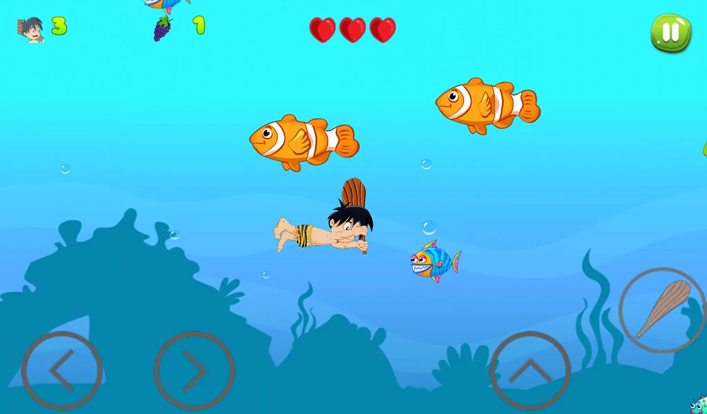Jungle Hero Adventure - Gameplay image of android game