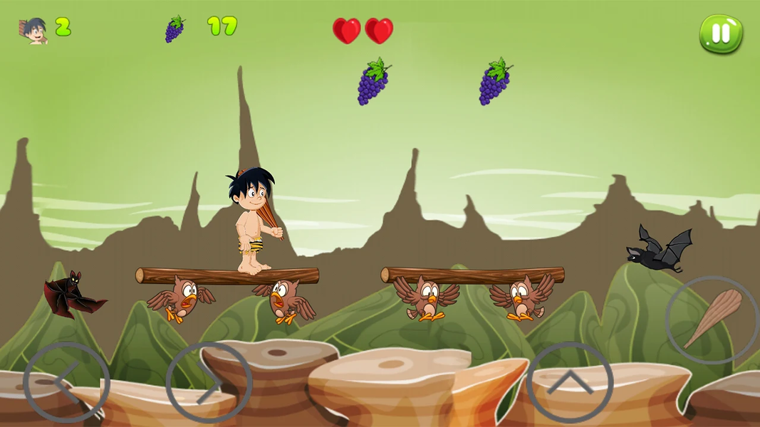 Jungle Hero Adventure - Gameplay image of android game