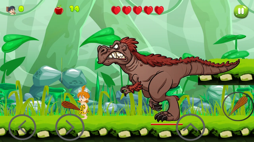 Jungle Hero Adventure - Gameplay image of android game