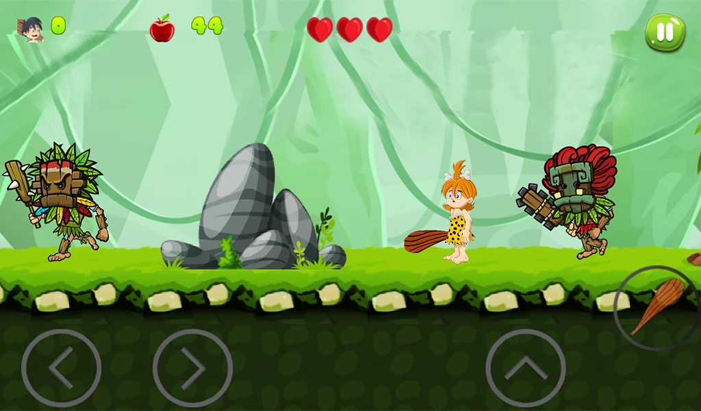 Jungle Hero Adventure - Gameplay image of android game