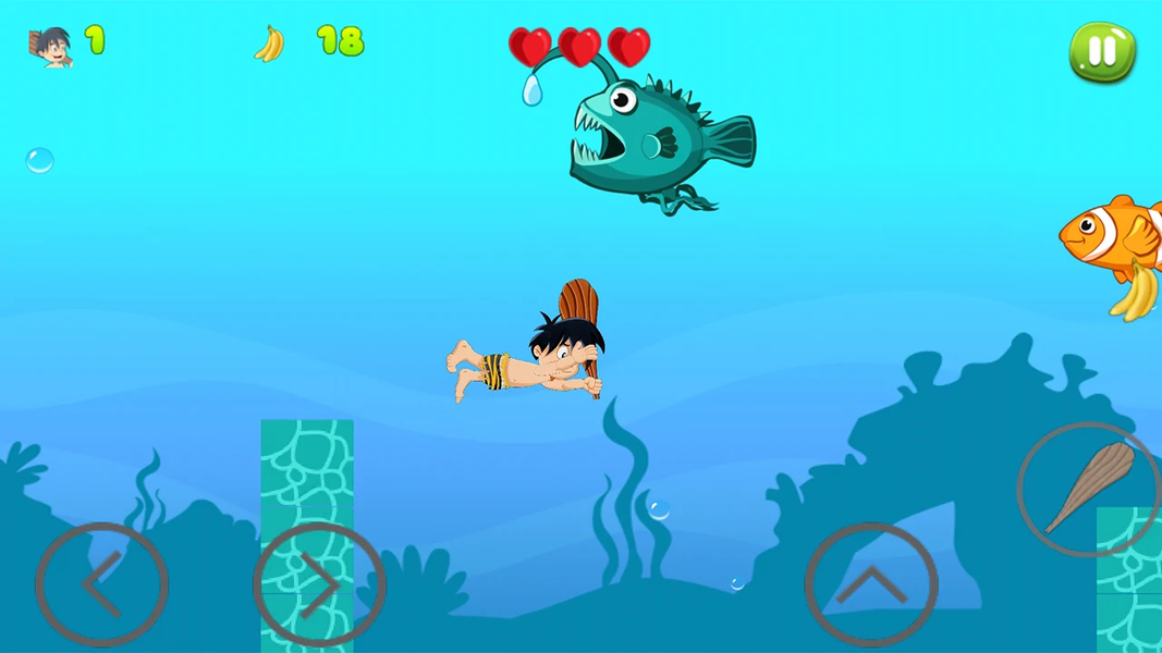 Jungle Hero Adventure - Gameplay image of android game
