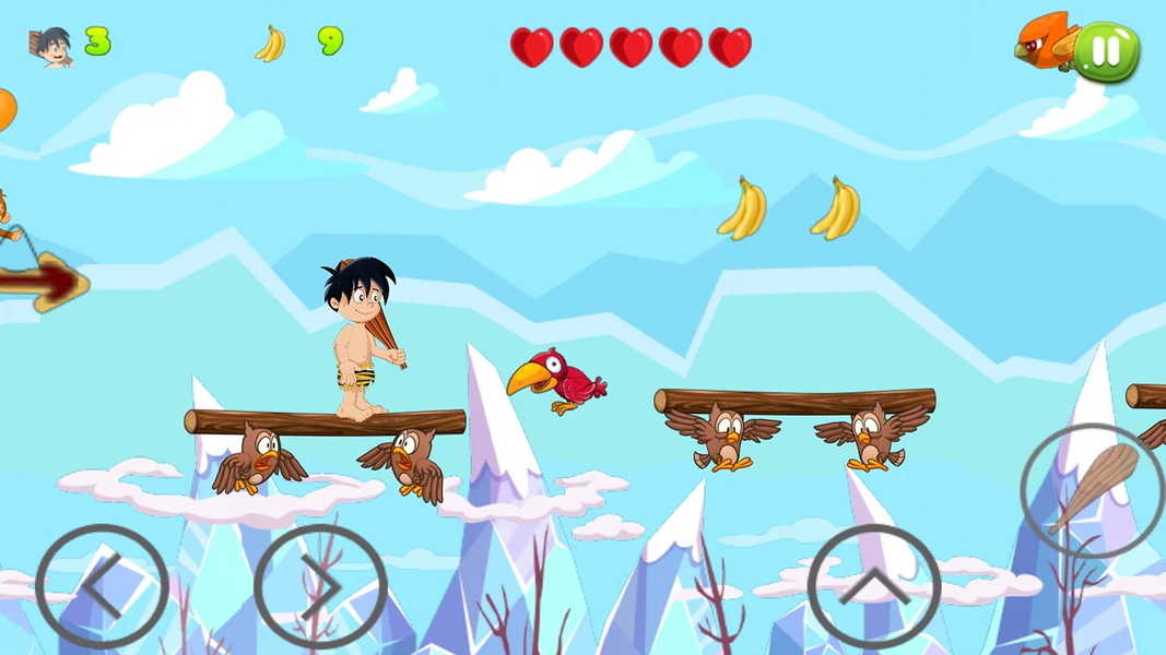 Jungle Hero Adventure - Gameplay image of android game