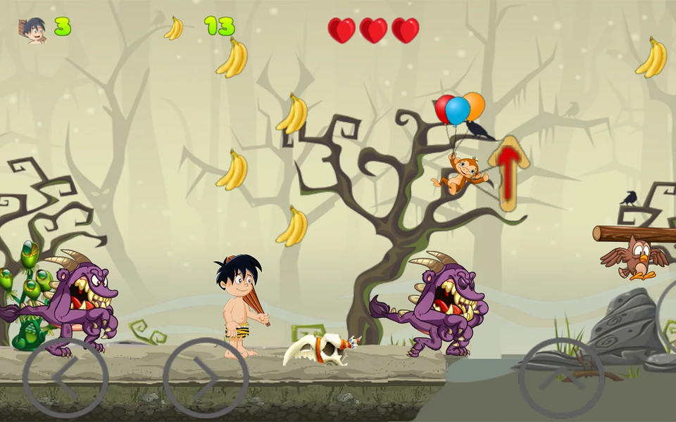 Jungle Hero Adventure - Gameplay image of android game