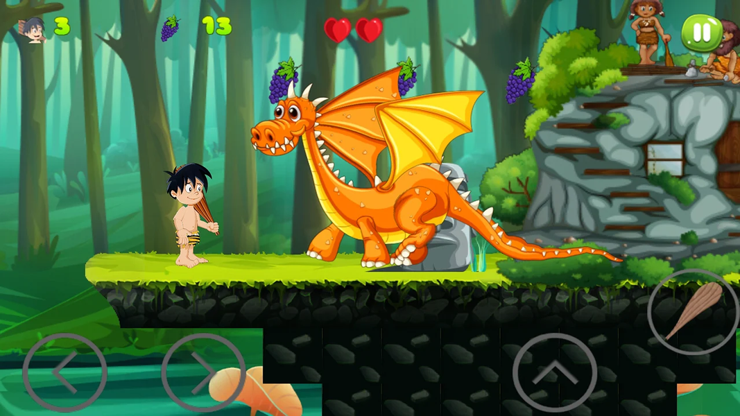 Jungle Hero Adventure - Gameplay image of android game