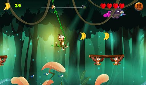 Jungle Monkey Run ۲ : Banana Adventure - عکس بازی موبایلی اندروید